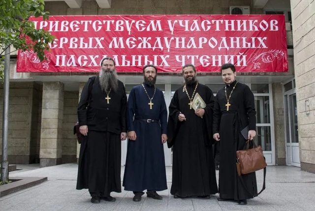 Делегаты Казахстана на Пасхальных чтениях в Бишкеке 
