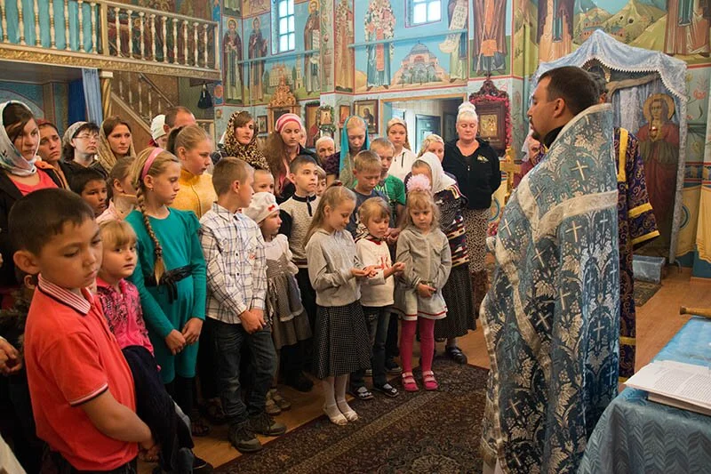 Молебен на начало учебного года